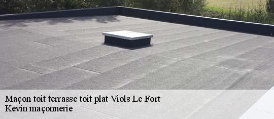 Maçon toit terrasse toit plat