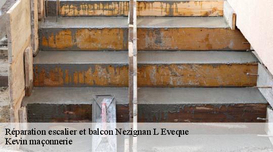 Réparation escalier et balcon