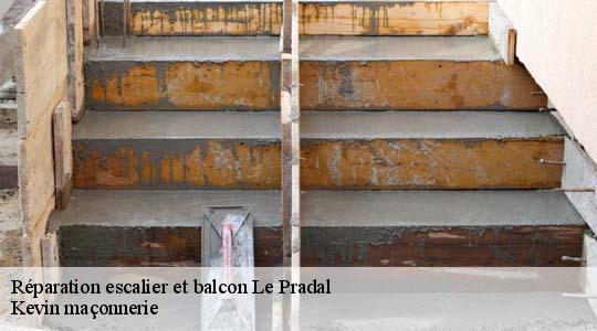 Réparation escalier et balcon