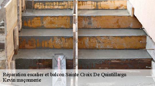 Réparation escalier et balcon