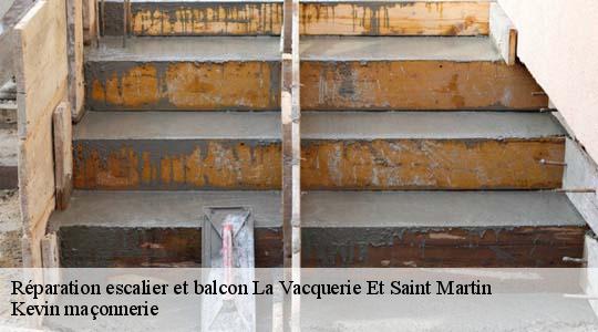 Réparation escalier et balcon